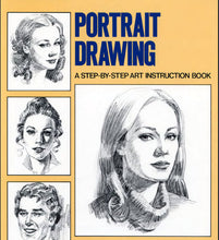 Load image into Gallery viewer, ART PORTRAIT DRAWING A STEP BY STEP ART INSTRUCTION BOOK 81 PAGES IN ENGLISH
