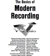 Load image into Gallery viewer, BASICS OF MODERN RECORDING 39 PAGES IN ENGLISH
