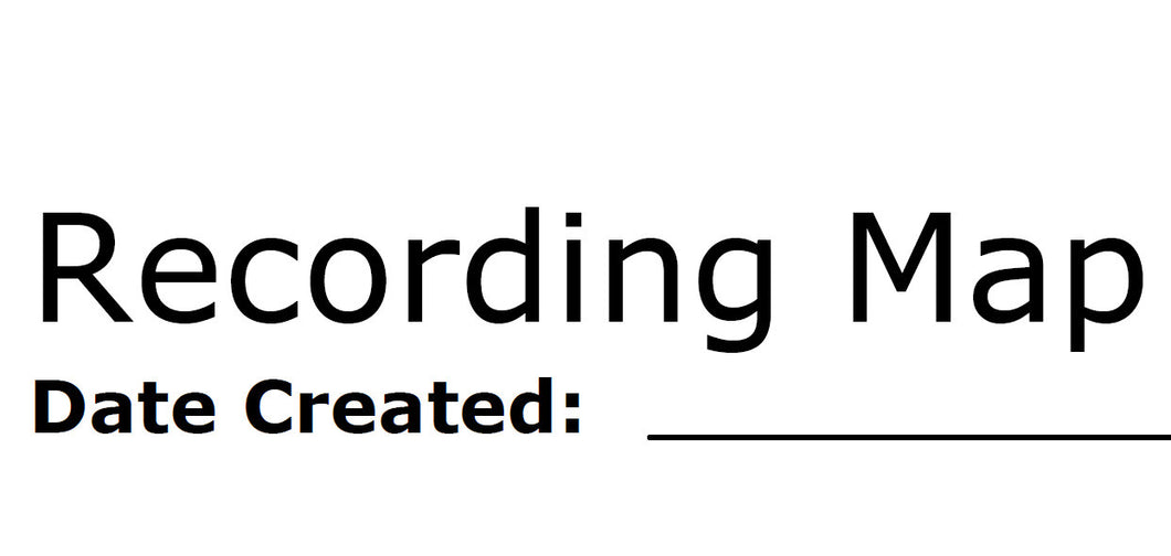 HOWTO DOCUMENT A RECORDING SESSION 8 PAGES IN ENGLISH