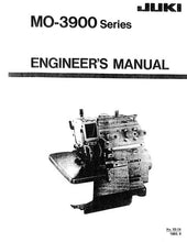 Load image into Gallery viewer, JUKI MO-3900 ENGINEERS MANUAL BOOK IN ENGLISH SEWING MACHINE
