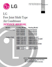 Load image into Gallery viewer, LG A2UC A2UH AMNC AMNH SERIES SERVICE MANUAL BOOK IN ENGLISH FREE JOINT MULTI TYPE AIR CONDITIONER
