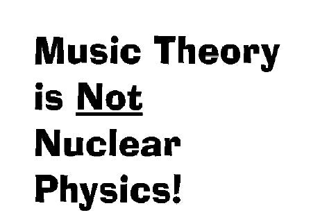 MUSIC THEORY IS NOT NUCLEAR PHYSICS! 29 PAGES IN ENGLISH