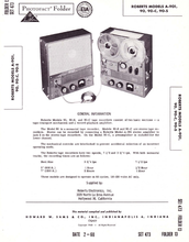 Load image into Gallery viewer, ROBERTS 90 90-S 90-C A-901 SERVICE MANUAL BOOK IN ENGLISH TAPE RECORDERS AND AMPLIFIER
