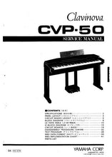 Load image into Gallery viewer, YAMAHA CVP-50 SERVICE MANUAL BOOK IN ENGLISH CLAVINOVA
