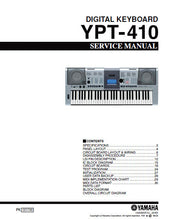 Load image into Gallery viewer, YAMAHA YPT-410 SERVICE MANUAL BOOK IN ENGLISH DIGITAL KEYBOARD

